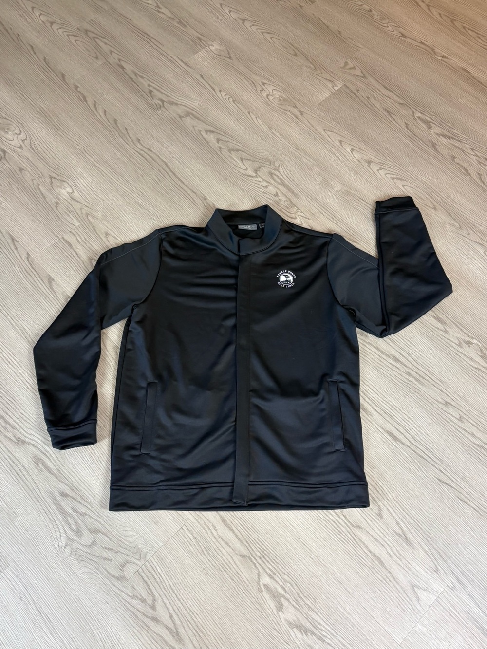 Pebble Beach Golf Links Black Golf Jacket